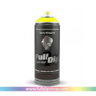 Vinyle Liquide Jaune Fluo Mat Mat Full Dip