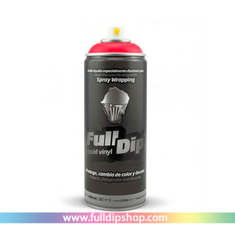 Vinyle Liquide Rouge Fluo Mat Mat Full Dip
